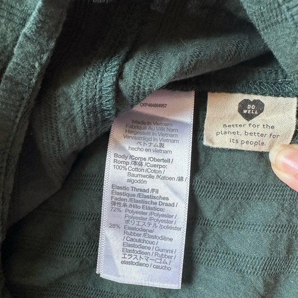 Madewell Textured Cotton Tank Top - Size XS - Picture 3 of 6